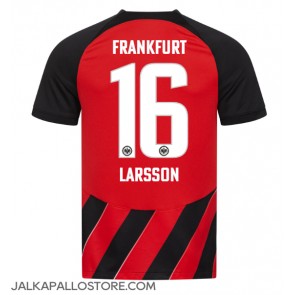 Eintracht Frankfurt Hugo Larsson #16 Kotipaita 2023-24 Lyhythihainen